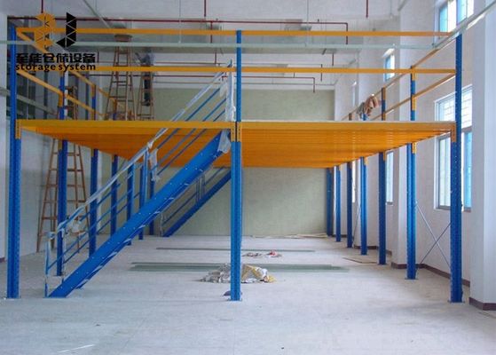 500kg-1500kg/sqm Hệ thống Mezzanine kim loại, Hệ thống kho lưu trữ Mezzanine sàn