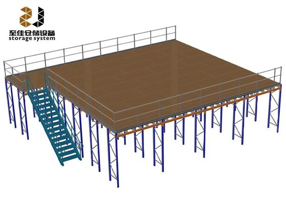 500kg - 4000kg / sqm Cổ tháp cấu trúc hỗ trợ sàn mezzanine ODM &amp; OEM