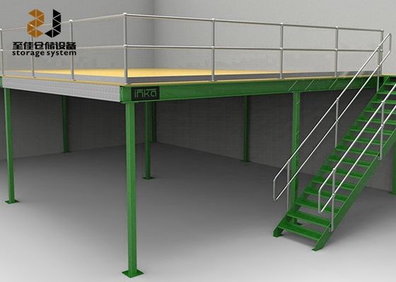 Sàn công nghiệp bền Mezzanine / Boltless Rivet Relief 5 năm bảo hành