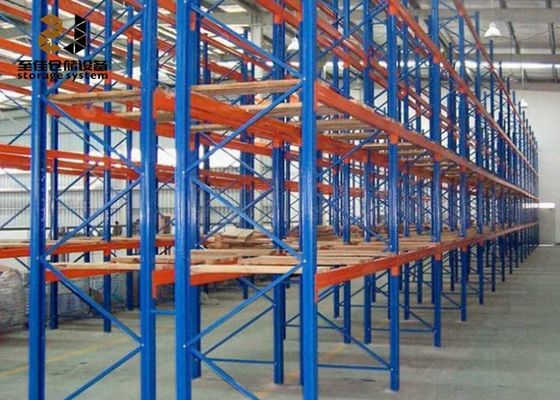 Thang lưu trữ hạng trung kim loại 200kg/mức độ-500kg/mức độ Hệ thống giá đỡ pallet công nghiệp