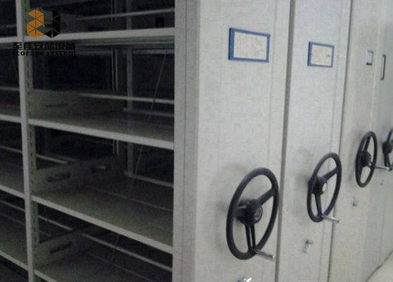 Thép cuộn lạnh 6 lớp Di chuyển tủ hồ sơ Hệ thống kệ Bột phủ dễ dàng lắp ráp