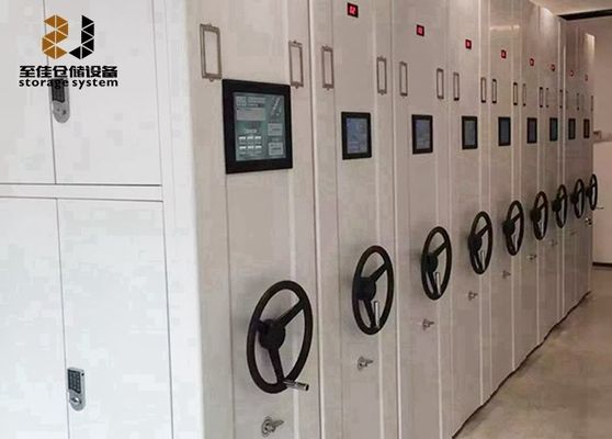 Sáu lớp hệ thống kệ di động mật độ cao với khóa an toàn