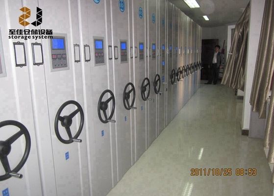 Sáu lớp hệ thống kệ di động mật độ cao với khóa an toàn