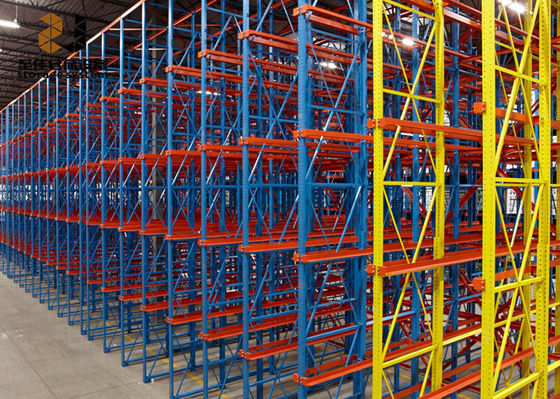Động cơ hạng nặng trong giá treo kho / giá treo kim loại công nghiệp để lưu trữ
